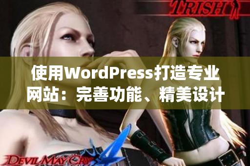 使用WordPress打造专业网站：完善功能、精美设计、优化体验(1)