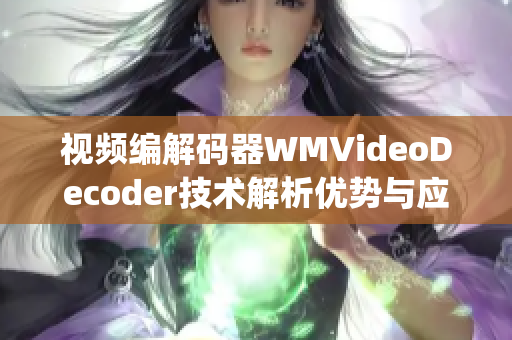 视频编解码器WMVideoDecoder技术解析优势与应用领域(1)