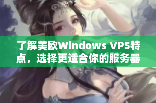 了解美欧Windows VPS特点，选择更适合你的服务器