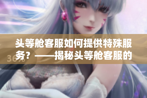 头等舱客服如何提供特殊服务？——揭秘头等舱客服的奢华待遇