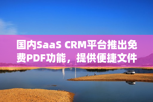 国内SaaS CRM平台推出免费PDF功能，提供便捷文件管理服务(1)