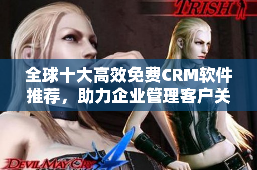 全球十大高效免费CRM软件推荐，助力企业管理客户关系