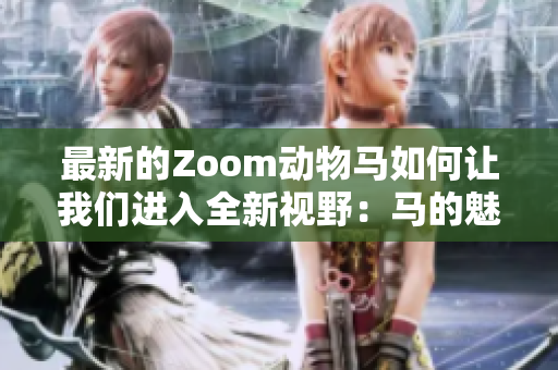 最新的Zoom动物马如何让我们进入全新视野：马的魅力与亲密体验