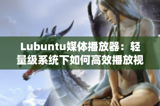 Lubuntu媒体播放器：轻量级系统下如何高效播放视频？