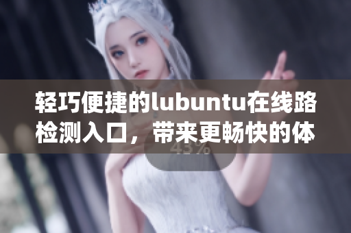 轻巧便捷的lubuntu在线路检测入口，带来更畅快的体验(1)