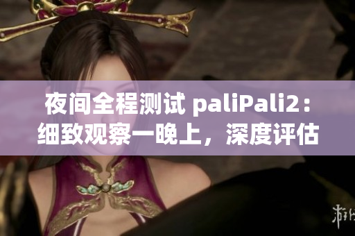 夜间全程测试 paliPali2：细致观察一晚上，深度评估产品表现(1)