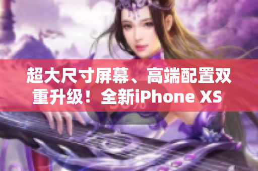 超大尺寸屏幕、高端配置双重升级！全新iPhone XS Max闪耀欧美市场！