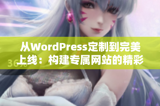 从WordPress定制到完美上线：构建专属网站的精彩旅程