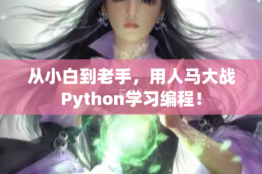 从小白到老手，用人马大战Python学习编程！