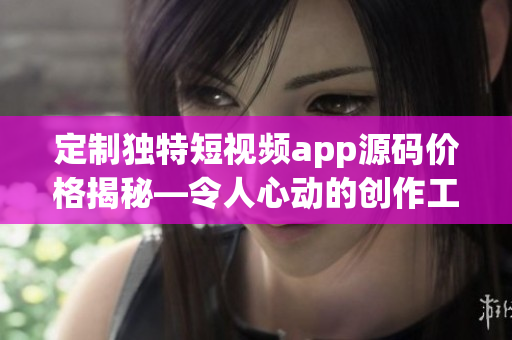 定制独特短视频app源码价格揭秘—令人心动的创作工具