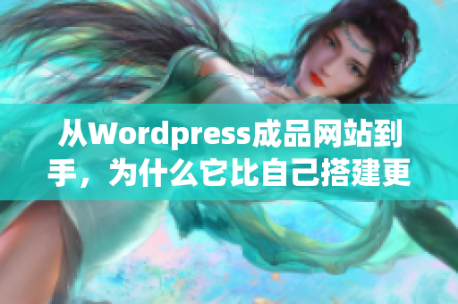 从Wordpress成品网站到手，为什么它比自己搭建更省时间？(1)