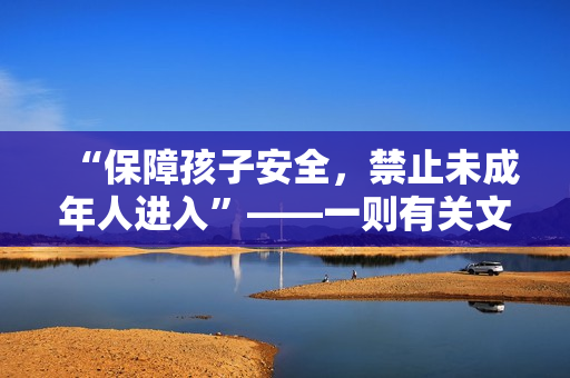 “保障孩子安全，禁止未成年人进入”——一则有关文化场所的新规定