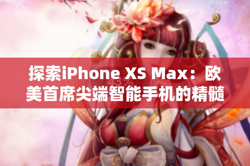 探索iPhone XS Max：欧美首席尖端智能手机的精髓