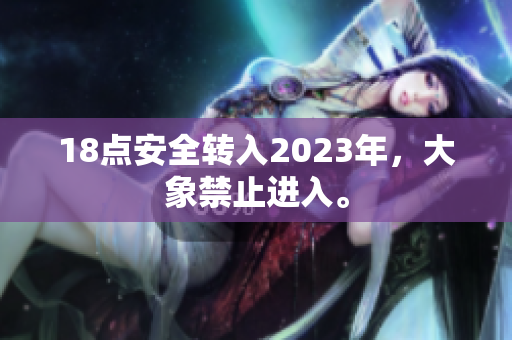 18点安全转入2023年，大象禁止进入。