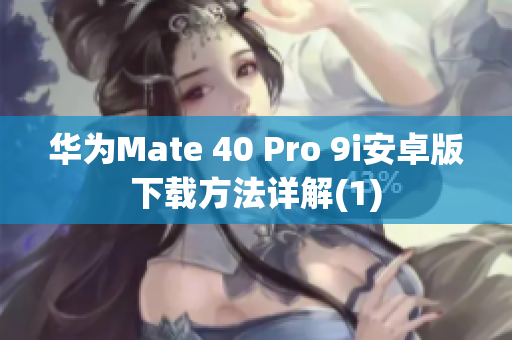 华为Mate 40 Pro 9i安卓版下载方法详解(1)