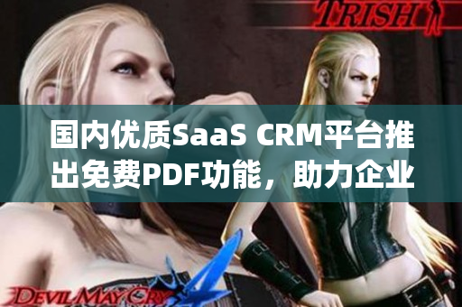 国内优质SaaS CRM平台推出免费PDF功能，助力企业信息整合(1)