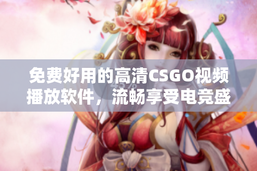 免费好用的高清CSGO视频播放软件，流畅享受电竞盛宴