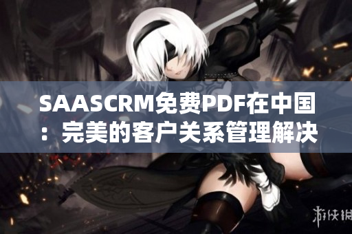 SAASCRM免费PDF在中国：完美的客户关系管理解决方案