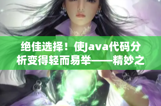 绝佳选择！使Java代码分析变得轻而易举——精妙之选