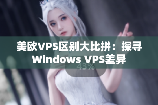 美欧VPS区别大比拼：探寻Windows VPS差异