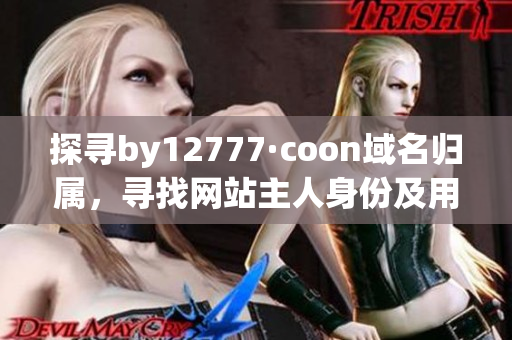 探寻by12777·coon域名归属，寻找网站主人身份及用途