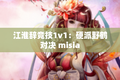 江淮辞竞技1v1：硬派野鹤对决 misia