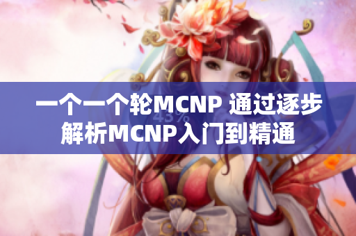 一个一个轮MCNP 通过逐步解析MCNP入门到精通