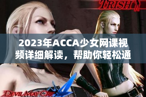 2023年ACCA少女网课视频详细解读，帮助你轻松通过ACCA考试