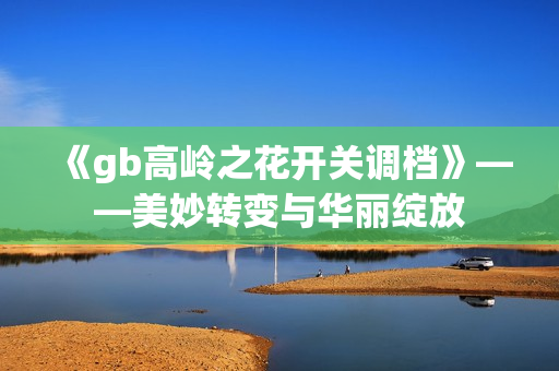 《gb高岭之花开关调档》——美妙转变与华丽绽放