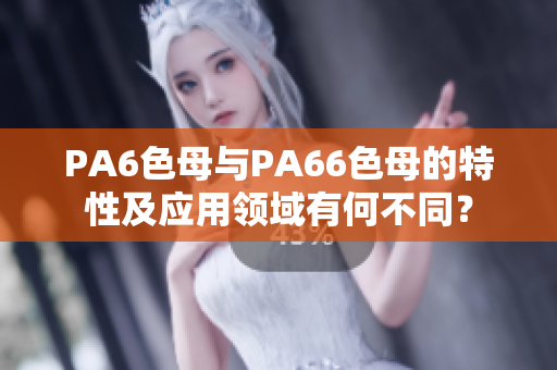 PA6色母与PA66色母的特性及应用领域有何不同？