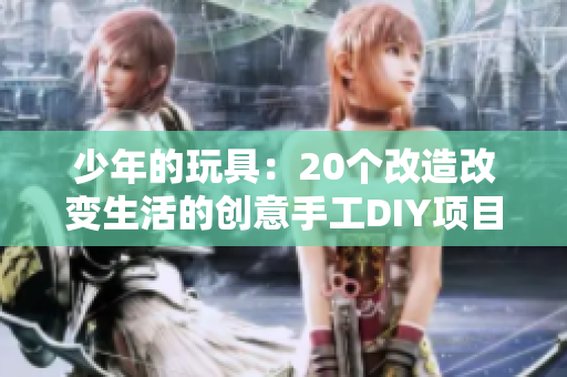 少年的玩具：20个改造改变生活的创意手工DIY项目