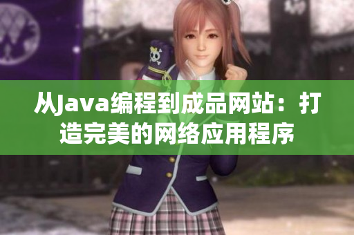 从Java编程到成品网站：打造完美的网络应用程序