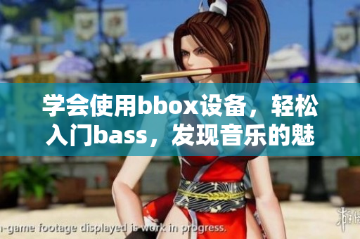 学会使用bbox设备，轻松入门bass，发现音乐的魅力