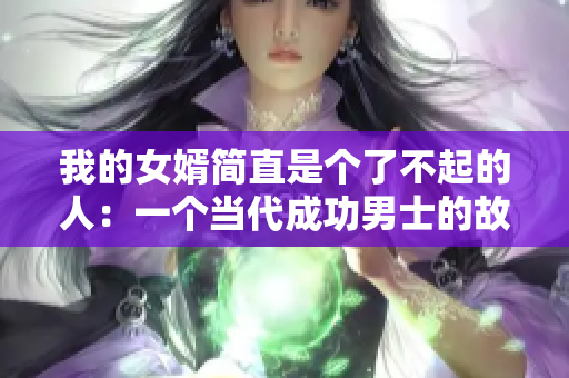 我的女婿简直是个了不起的人：一个当代成功男士的故事